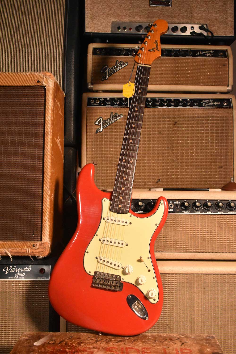 1964 Fender Stratocaster Dakota Red - L45394 - Cesco's Corner Guitars