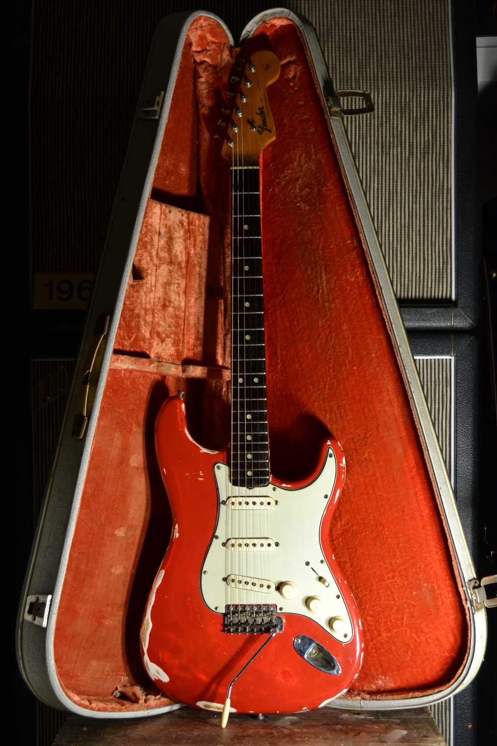 1965 Stratocaster Dakota Red - L65697 Cesco's Corner