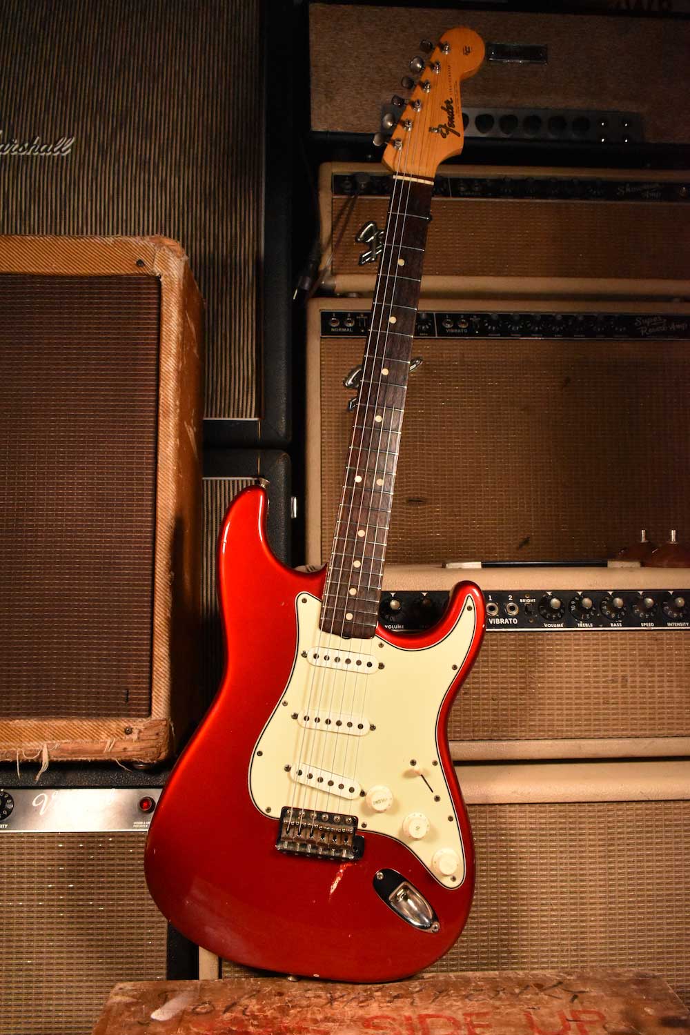 1965 Fender Stratocaster Candy Apple Red - L68388 - Cesco's Corner